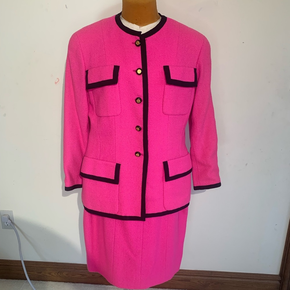 Vintage Chanel suit (jacket and skirt)